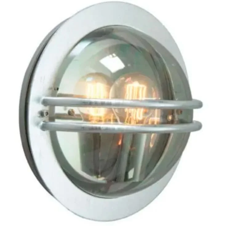 Norlys Bremen vegglampe, LED max 9W, klar polykarbonat, galvanisert | 3183083
