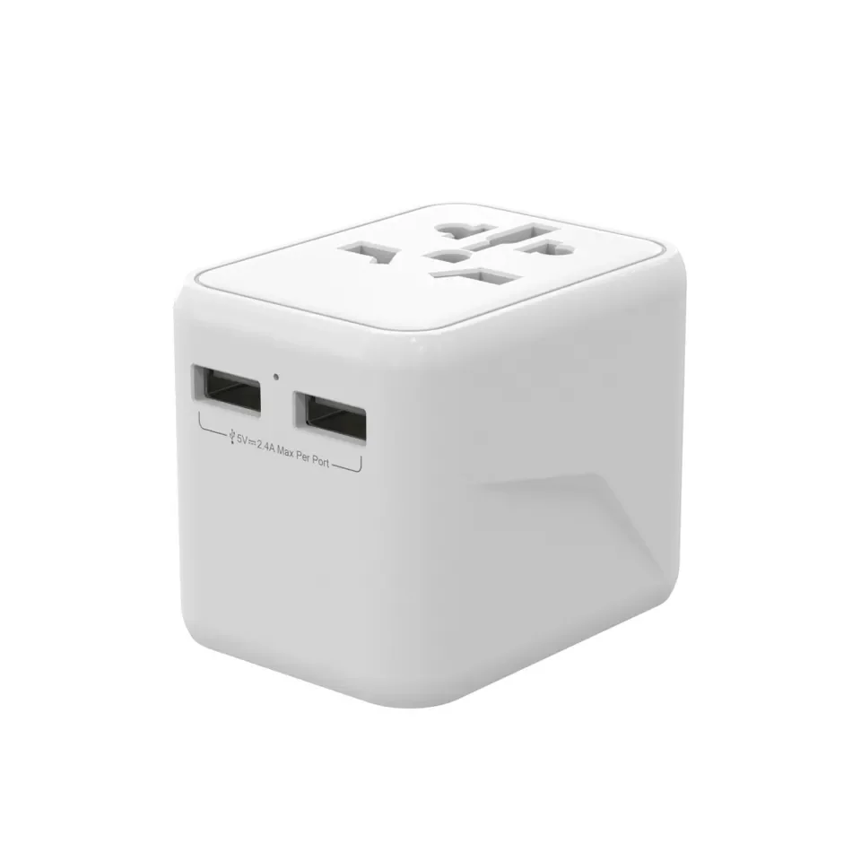 Reiseadaptert inkludert 2xUSB v:8394345 Reiseadaptert inkludert 2xUSB v:8394345
