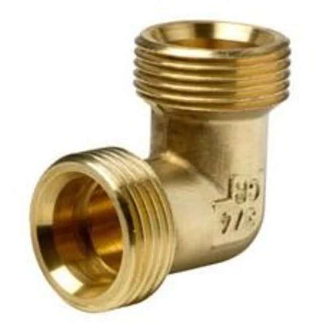 Wavin messing vinkel, 1/2" | 0660302