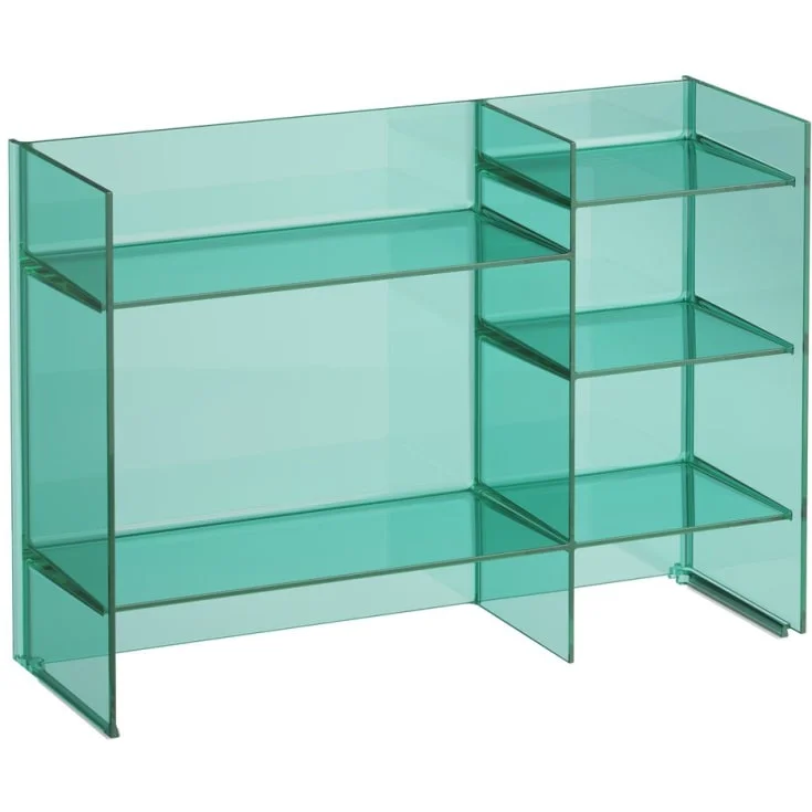Kartell Laufen Sound Rack hylle, 75x53 cm, grønn | H3893310920001