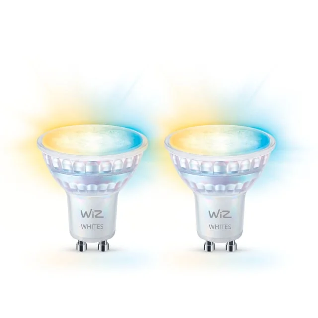 Wiz Wifi GU10 spotpære, 2700K-6500K, 4,7W, 2-pak | 929003772242