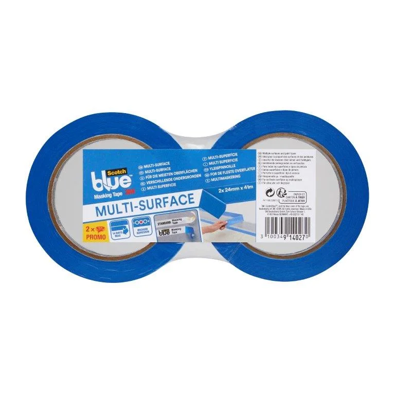 Maskeringstape 2090 24mmx41m Universal Promopak 2stk v:2739075