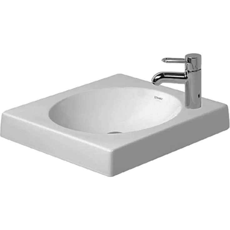 Duravit Architec toppmontert servant, 50x50 cm, hvit | 0320500000