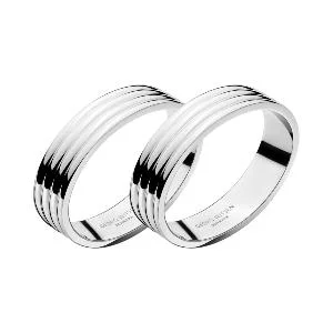 Bernadotte serviettring 2 stk blank v:3253763 Bernadotte serviettring 2 stk blank v:3253763