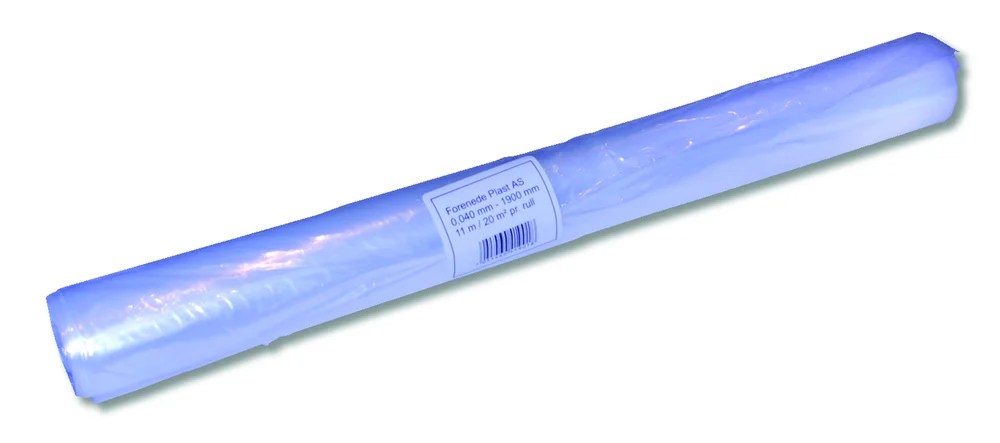 Dekningsfolie LD 0.04x1900mm klar 11m v:4392207
