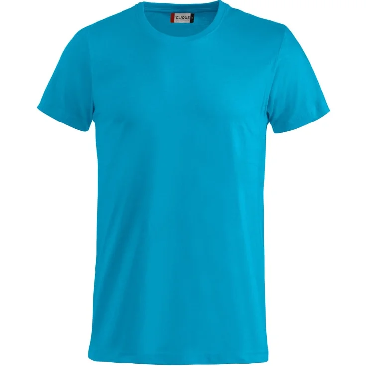 Clique Basic t-skjorte, turkis, str. L | 029030-54_L