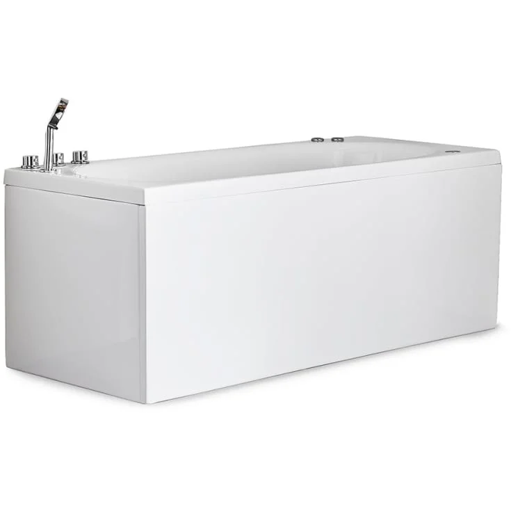 Noro Relounge boblebad Platinum, venstre, 1600x700 mm, akryl, hvit | 0118