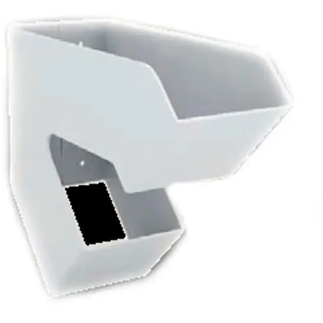 Cinderella holder, for toalettposer, 175x210x70 mm, plast, hvit | 100443 Cinderella holder, for toalettposer, 175x210x70 mm, plast, hvit | 100443
