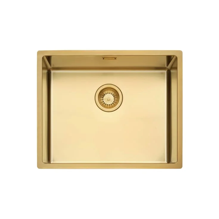 Contura Sharp 500 kjøkkenvask, 54x44 cm, gull | 83502
