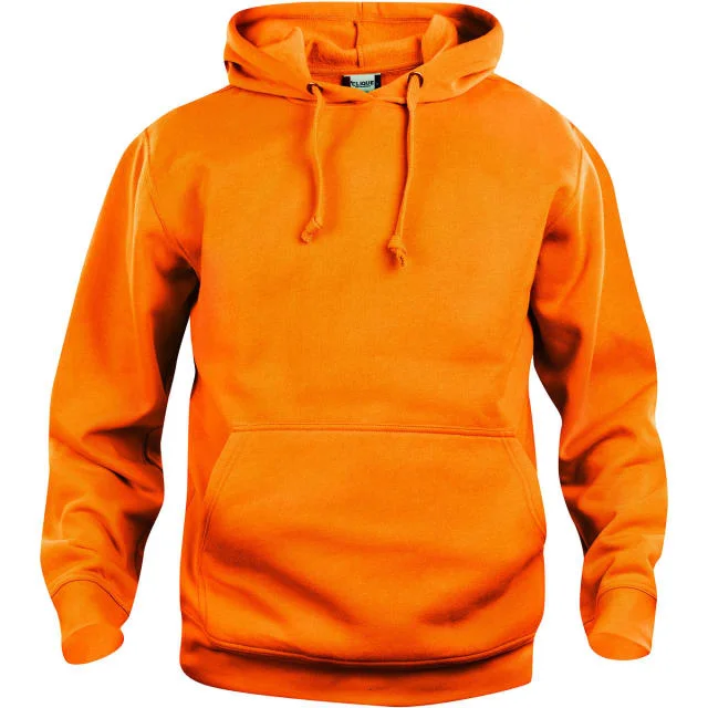 Clique Basic hettegenser, hi-vis oransje, str. S | 021031-170_S