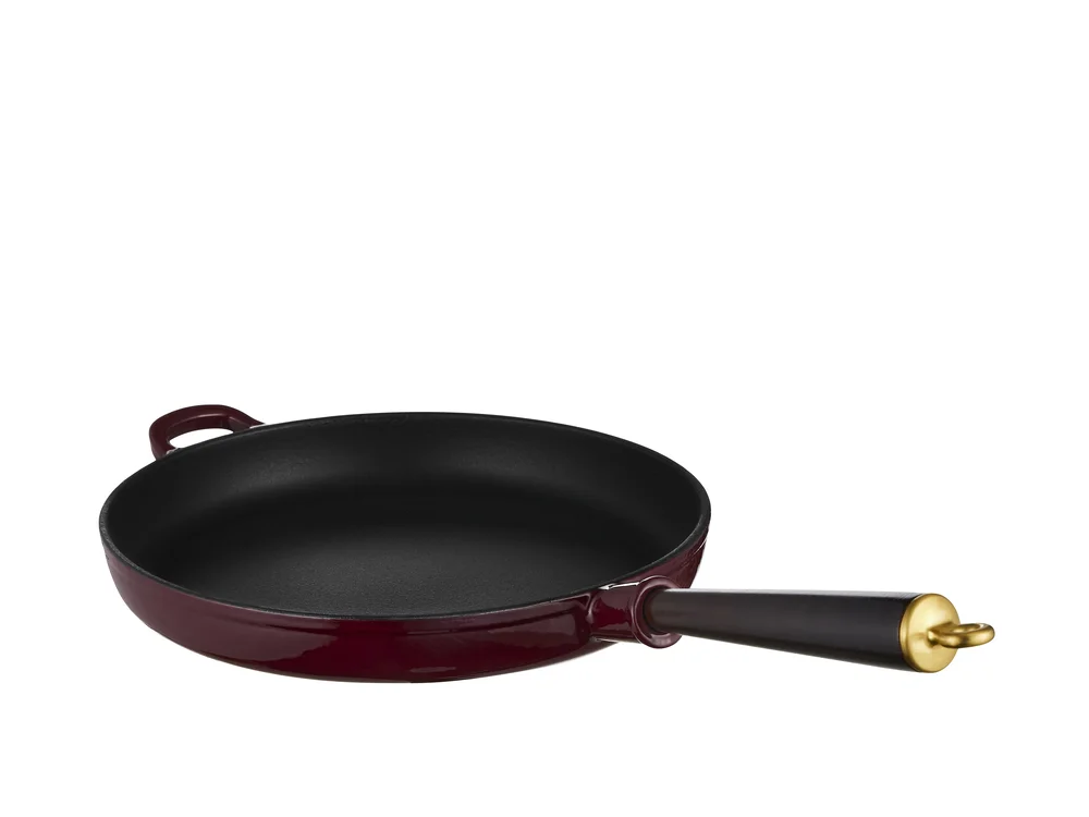Støpejernspanne Emaljert 28cm Ember Maroon v:3650295