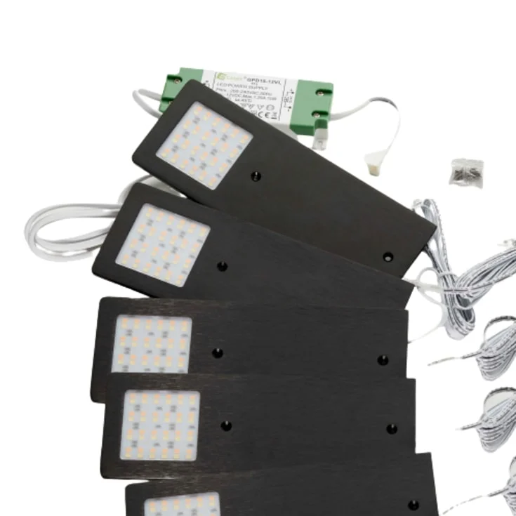 Loevschall Stella møbelspot 5-kit, 4W LED, sort | 3470202464