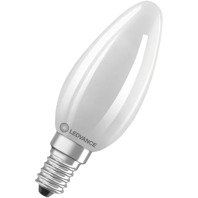 Ledvance E14 mignonpære, 2700K, 2,2W | 4099854255281