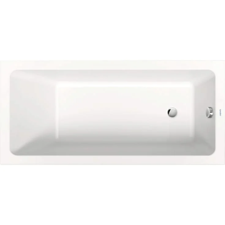 Duravit No.1 badekar, 160×70 cm, hvit | 700488000000000