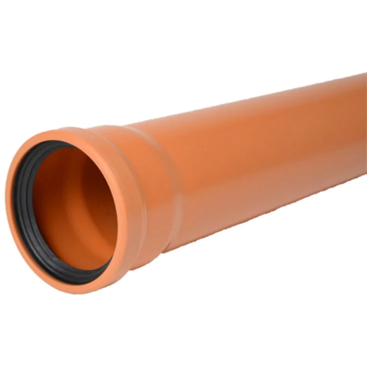 Wavin 160 mm PVC Kloakkrør, SN8 – 2000 mm | 0511216 Wavin 160 mm PVC Kloakkrør, SN8 – 2000 mm | 0511216