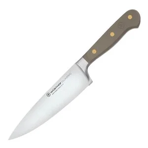 Classic Colour kokkekniv 16 cm Velvet Oyster v:7025900 Classic Colour kokkekniv 16 cm Velvet Oyster v:7025900