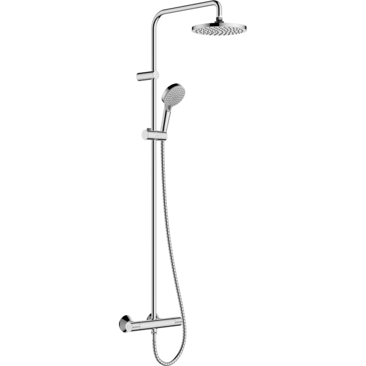 Hansgrohe Vernis Blend 200 dusjsett, vannbesparende, krom | 4245287N5