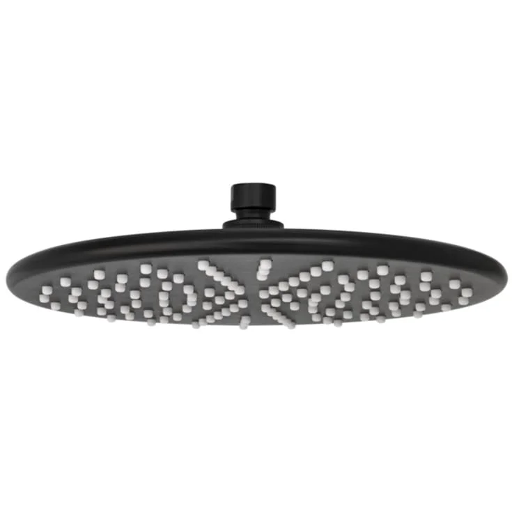 Damixa Silhouet takdusj, Ø25 cm, vannbesparende, matt sort | 7666361