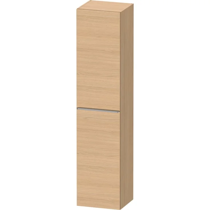 Duravit D-Neo høyskap, 40x176 cm, venstre, eik/stål | DE1328L70300000