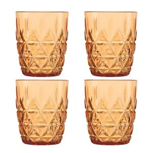 June picknick vannglass 28 cl 4 stk amber v:4911567