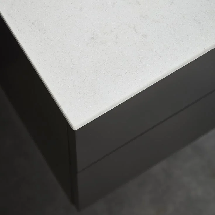Hafa Edge benkeplate, 81x46.2 cm, marmormelert | 1590422