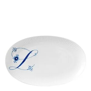 Alfabet oval tallerken L 23 cm v:1443635 Alfabet oval tallerken L 23 cm v:1443635