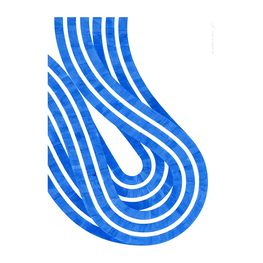 Entropy Blue 02 plakat v:6078553