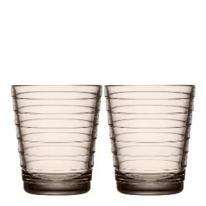 Aino Aalto glass 22 cl 2 stk lin v:4400453 Aino Aalto glass 22 cl 2 stk lin v:4400453