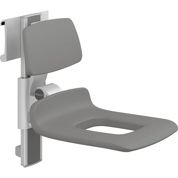 Pressalit Care Plus dusjsete 450, grå | R7455112