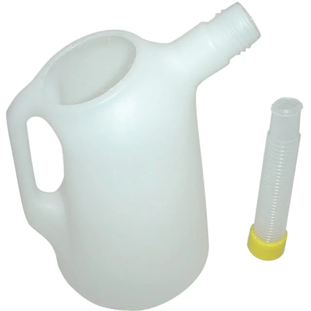 Hallbauer oljemål med fleksibel tut, 2 liter | 29420 Hallbauer oljemål med fleksibel tut, 2 liter | 29420