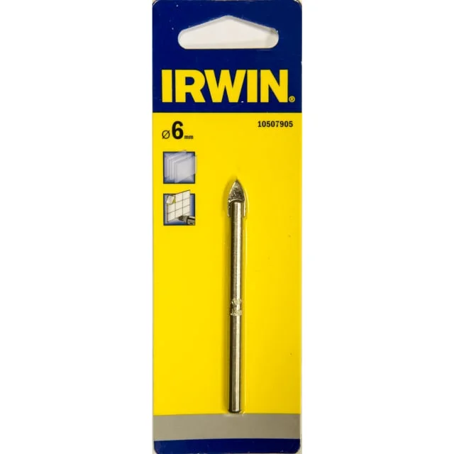 Irwin glass-, flis- og porselensbor 6 mm | 10507905