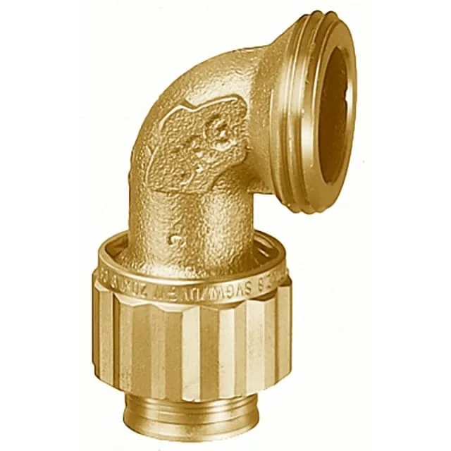 Sanipex vinkel med muffe, 1" x 20 mm | 5112206