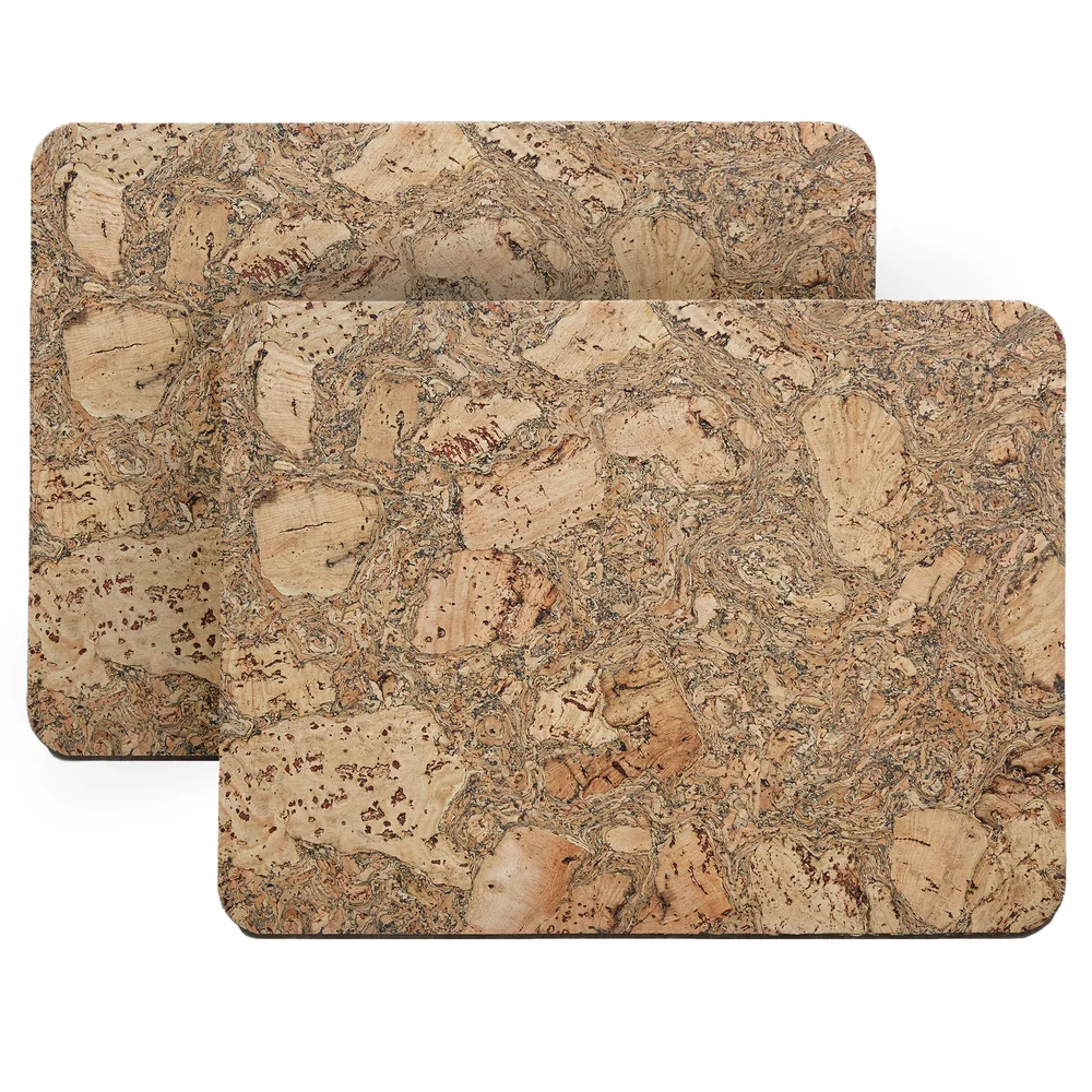 Cork spisebrikke 30×40 cm 2-stk. v:6525002 Cork spisebrikke 30×40 cm 2-stk. v:6525002
