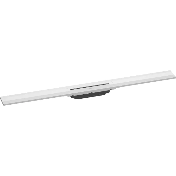 Hansgrohe Raindrain Flex avløpsrenne, 900 mm, veggmontering, matt hvit | 56052700