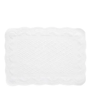 Estrid dekkebrikke 50x35 cm hvit v:2679535