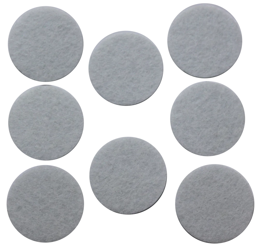 Filtknott hvit 28mm 8stk v:5661201