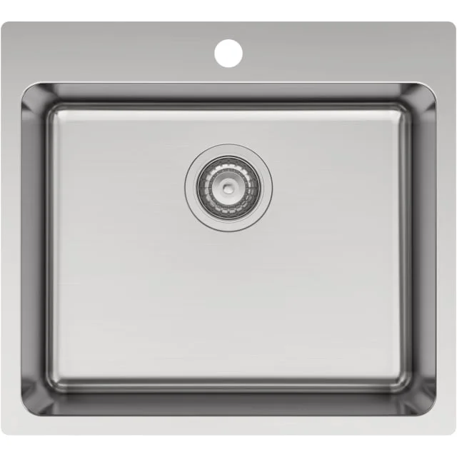 Lavabo LA 550 kjøkkenvask, 55x50 cm, stål | 10550DK