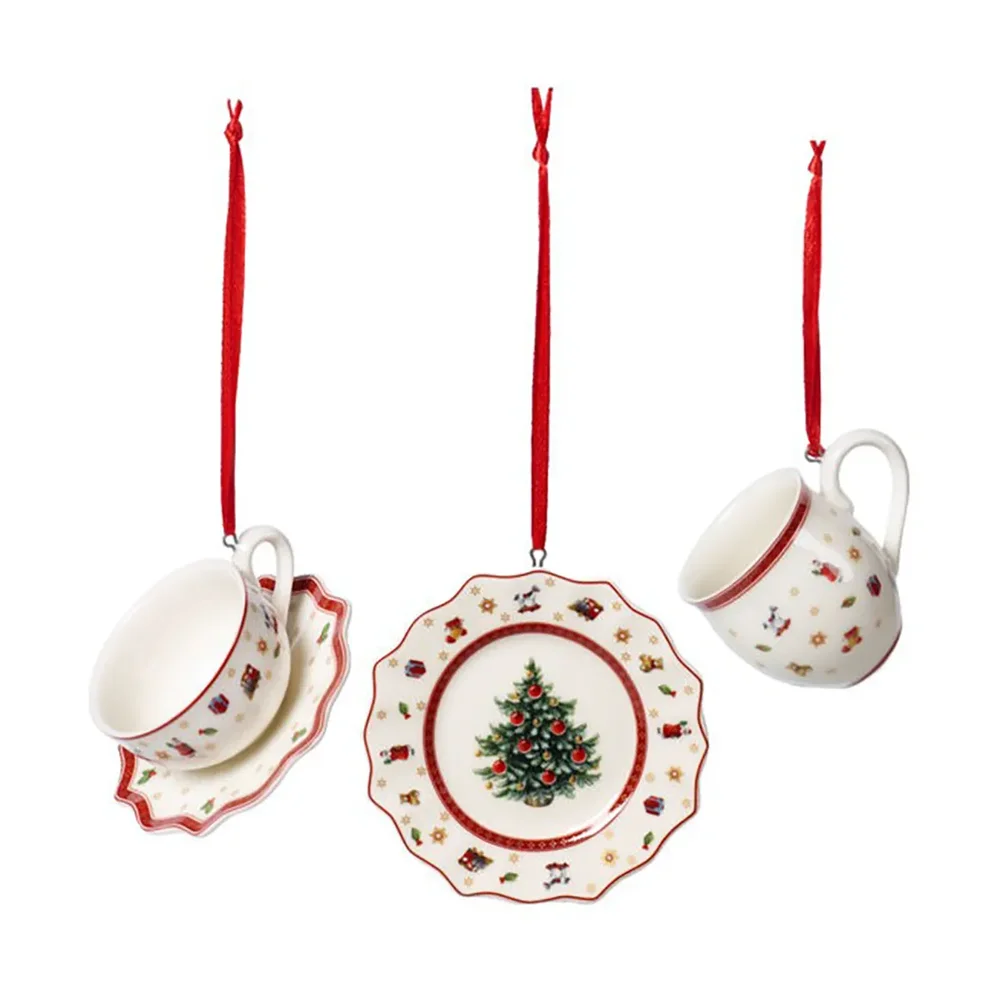 Toy’s Delight juletreanheng servisesett 3 deler v:4268267