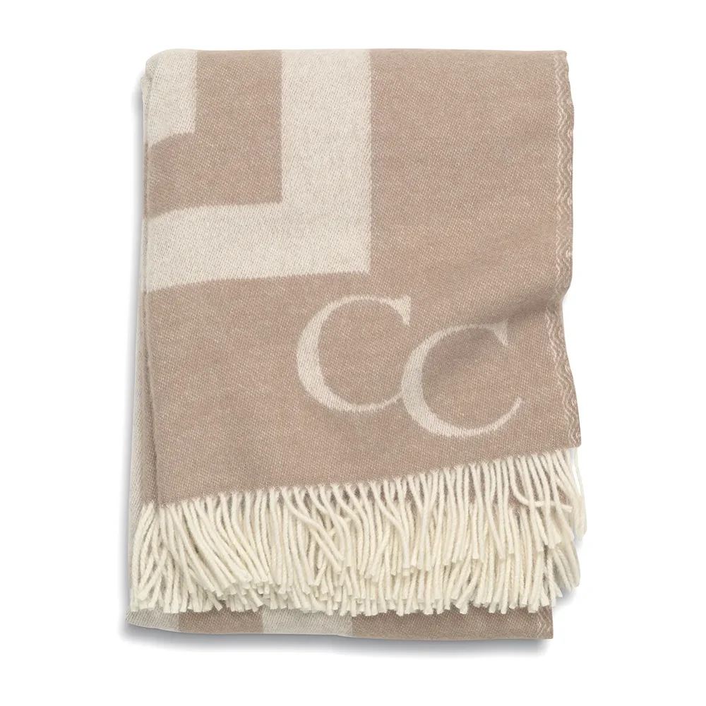 Monogram ullpledd 130×200 cm v:9475298 Monogram ullpledd 130×200 cm v:9475298