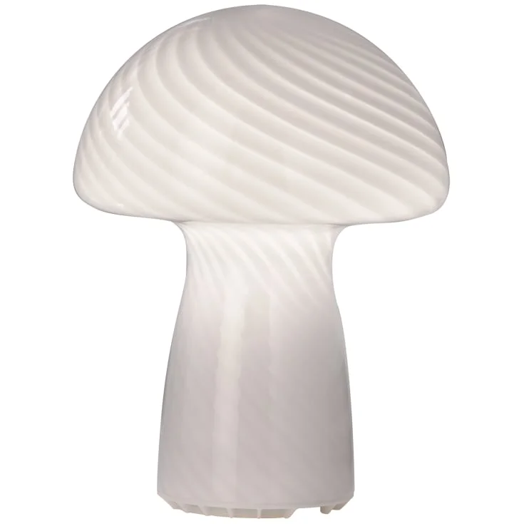 Veli Line Mushroom oppladdningsbar bordlampe, hvit | VL 41063
