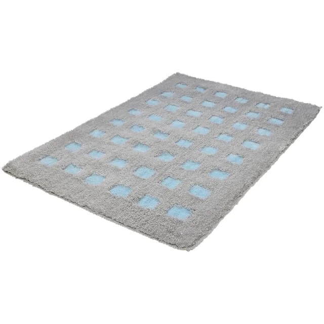 Kleine Wolke Boxes badematte, 70x120 cm, blå/grå | 9197649225