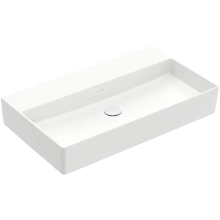 Villeroy & Boch Memento vegghengt servant, 80×47 cm, med CeramicPlus, hvit | 4A2283R1