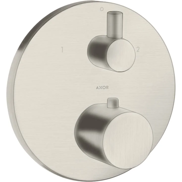 Axor Uno dusjbatteri, stål | 38720800 Axor Uno dusjbatteri, stål | 38720800