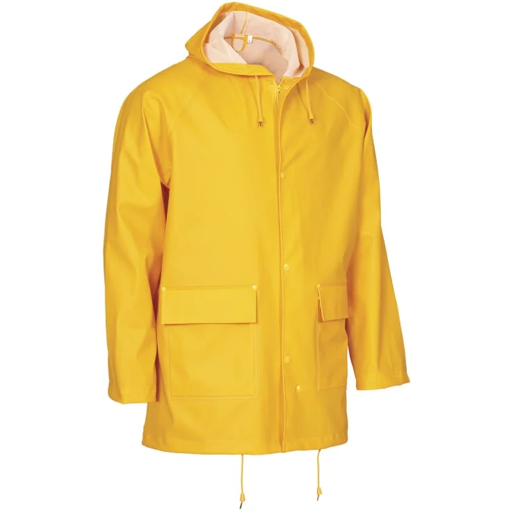 Elka Outdoor regnjakke PU/PVC, gul, str. 5XL | 306600-008_5XL Elka Outdoor regnjakke PU/PVC, gul, str. 5XL | 306600-008_5XL