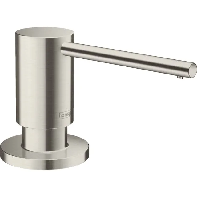 Hansgrohe A41 såpedispenser, børstet stål | 40438800 Hansgrohe A41 såpedispenser, børstet stål | 40438800