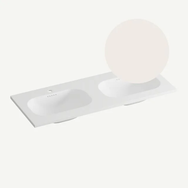 Korsbakken Nice møbelservant, dobbel, 120,5x46,5 cm, lys beige | 463205121