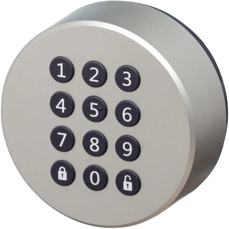 Danalock Danapad V3 kodetastatur, trådløs, sølv | D0BP0SIBT Danalock Danapad V3 kodetastatur, trådløs, sølv | D0BP0SIBT