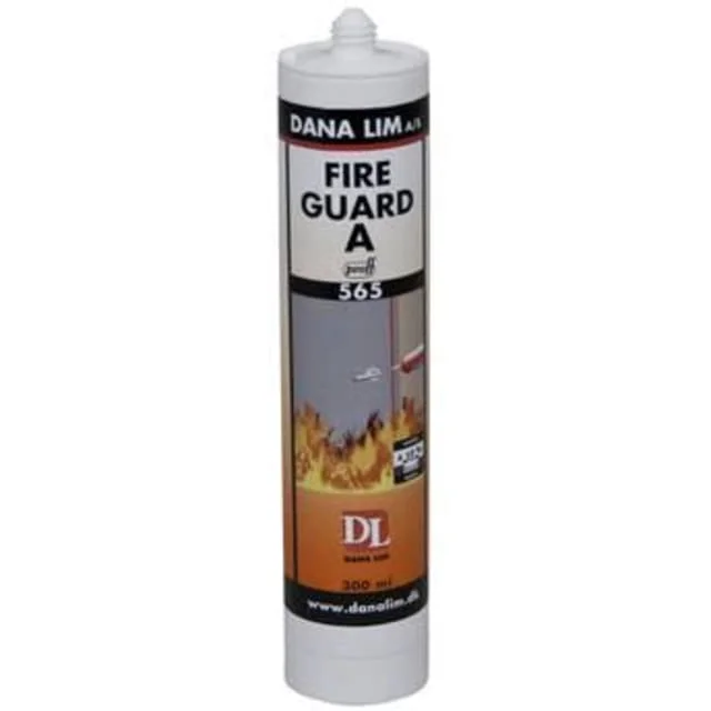 Dana Lim Fire Guard A 565 brannfugemasse, hvit, 300 ml | 56532 Dana Lim Fire Guard A 565 brannfugemasse, hvit, 300 ml | 56532