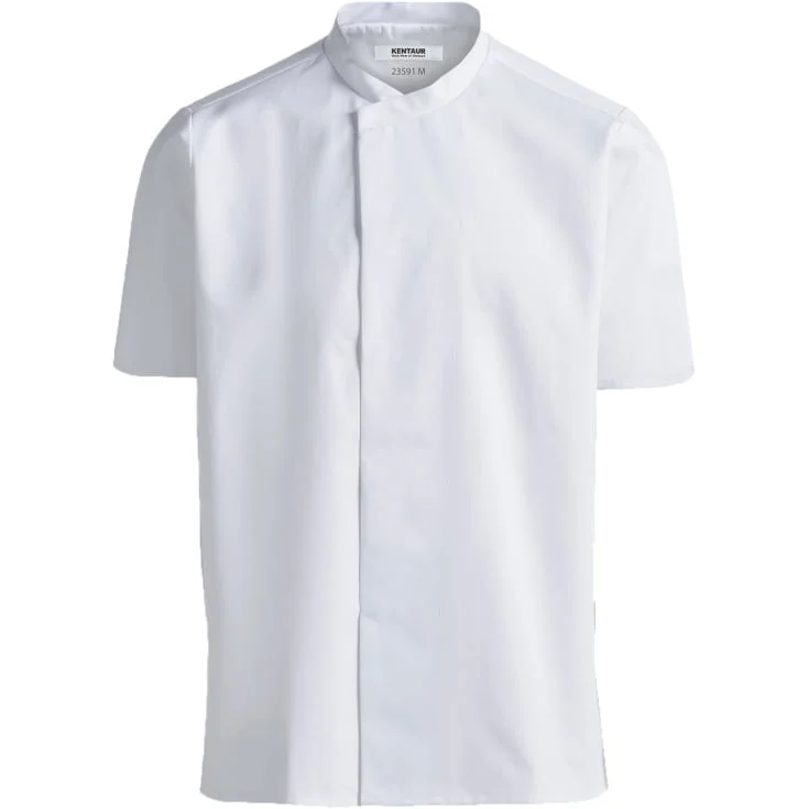 Kentaur kokkejakke med korte ermer, hvit, str. XS | 23592-4100-101_XS