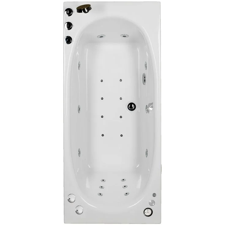Bathlife Fridfull boblebad premium 150×70 cm, høyre, hvit | 40573535 Bathlife Fridfull boblebad premium 150×70 cm, høyre, hvit | 40573535